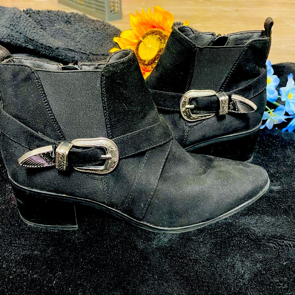 New Look Suede Ankle Boots size 5/38